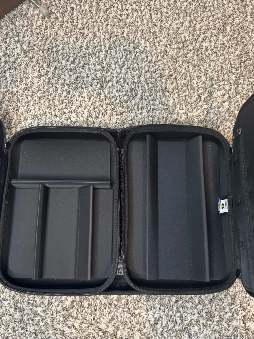 ORGO Modular Travel Organizer Storage Case Tech Accessories Black White